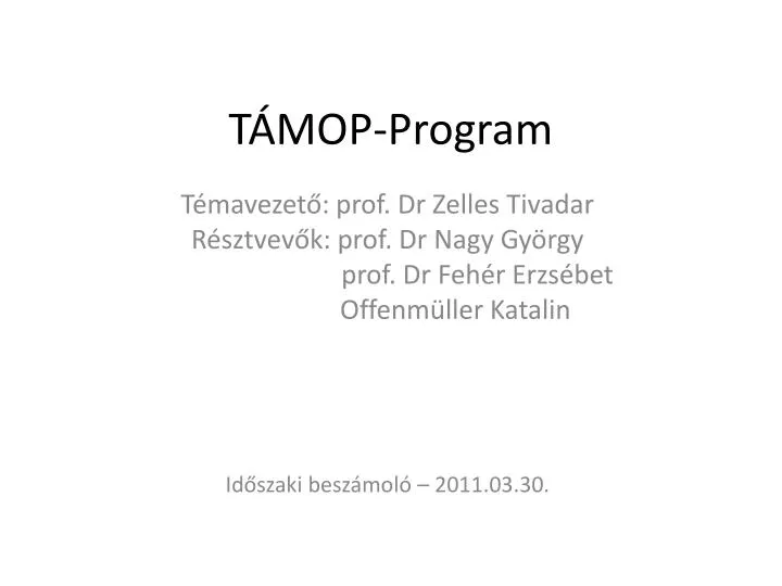 t mop program