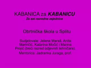 obrtni ka kola u splitu