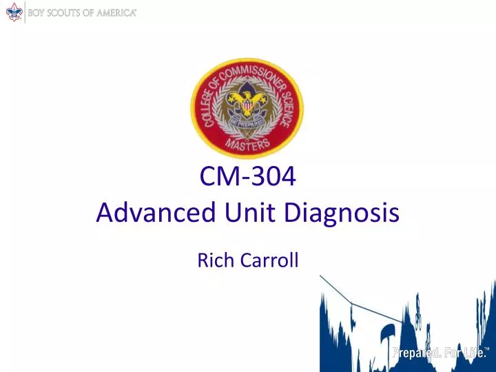 cm 304 advanced unit diagnosis rich carroll