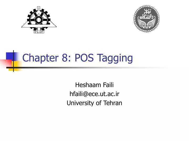 chapter 8 pos tagging