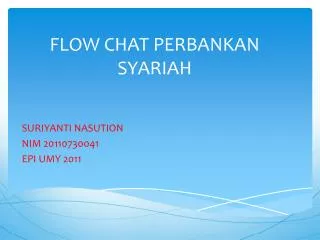 flow chat perbankan syariah