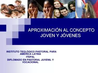 aproximaci n al concepto joven y j venes