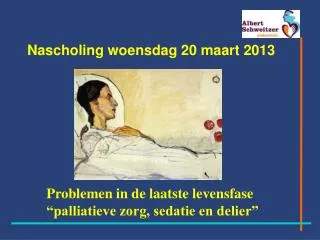nascholing woensdag 20 maart 2013