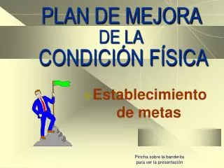 PLAN DE MEJORA DE LA CONDICIÓN FÍSICA