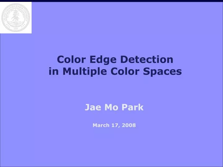 color edge detection in multiple color spaces