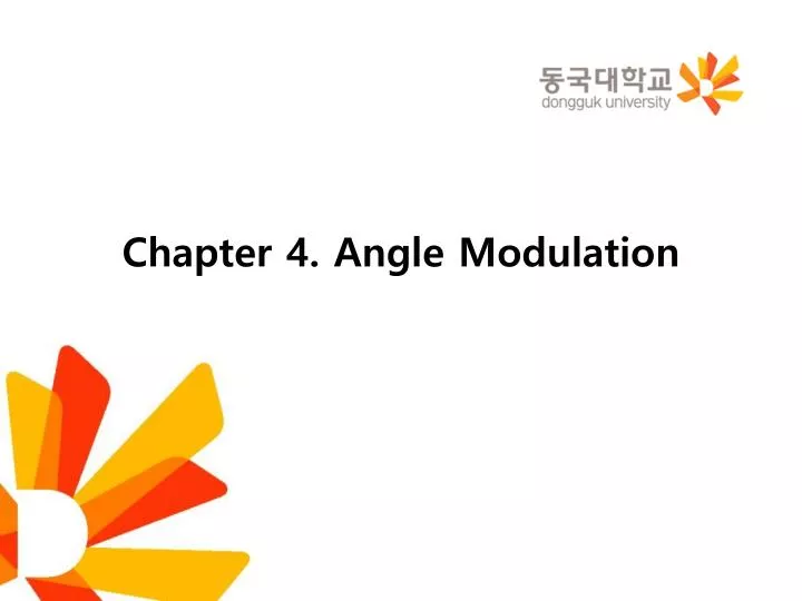 chapter 4 angle modulation