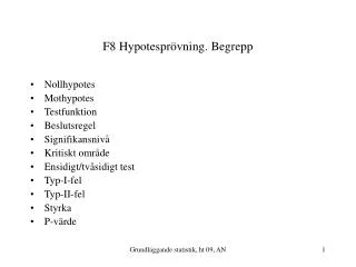 f8 hypotespr vning begrepp