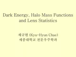 Dark Energy, Halo Mass Functions and Lens Statistics