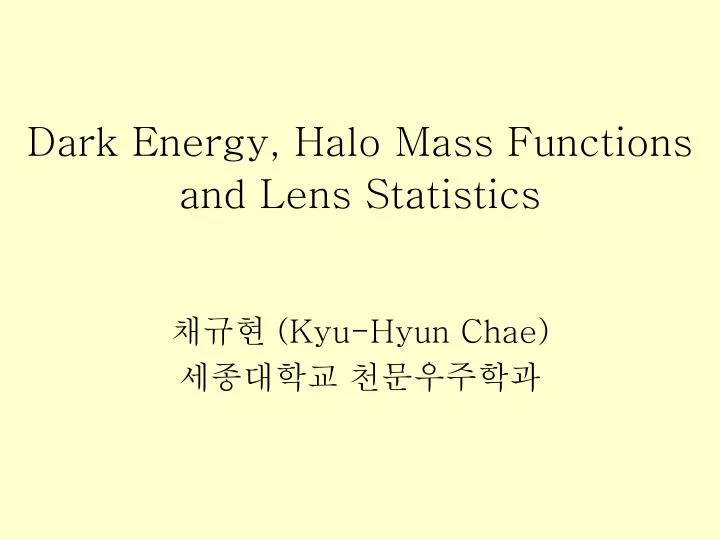 dark energy halo mass functions and lens statistics