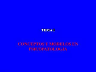 tema i
