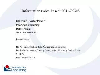 informationsm te pascal 2011 09 08