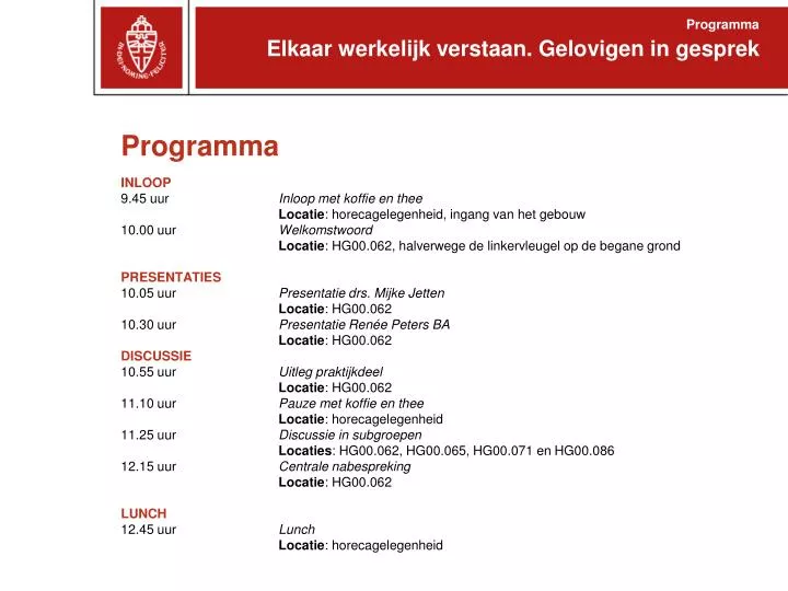 programma