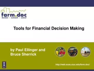 Tools for Financial Decision Making