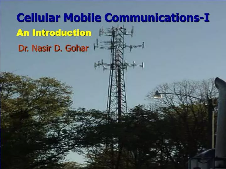 cellular mobile communications i an introduction