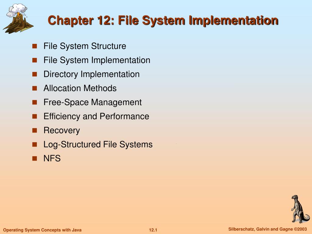 PPT - Chapter 12: File System Implementation PowerPoint Presentation ...