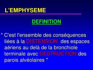 l emphyseme