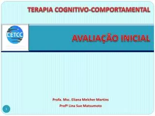 terapia cognitivo comportamental avalia o inicial