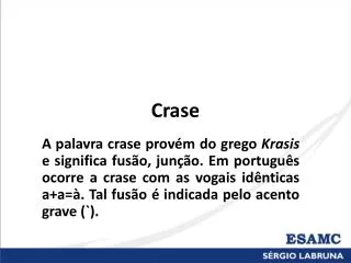 crase