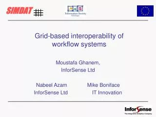 Grid-based interoperability of workflow systems