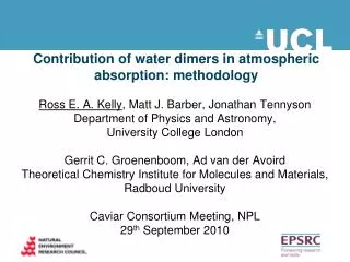 Contribution of water dimers in atmospheric absorption: methodology