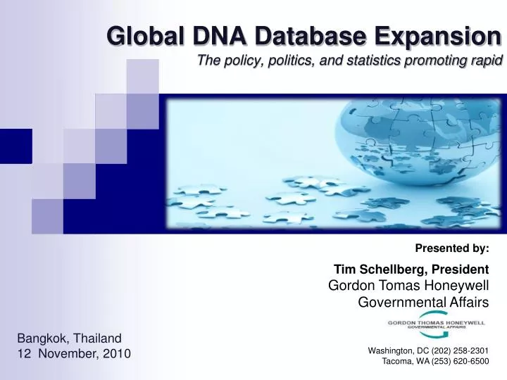 global dna database expansion the policy politics and statistics promoting rapid