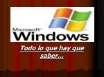 Todo lo que hay que saber… - slide 1