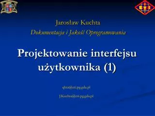 jaros aw kuchta dokumentacja i jako oprogramowania