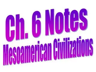 Ch. 6 Notes