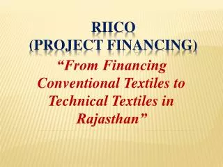RIICO (Project FinancING )