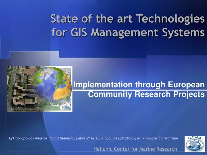 implementation through european community research projects