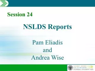 NSLDS Reports