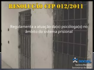 regulamenta a atua o da o psic loga o no mbito do sistema prisional