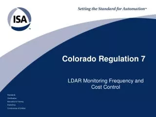 Colorado Regulation 7