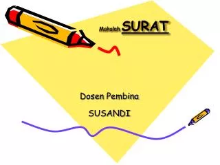 makalah surat