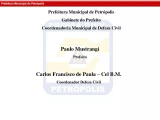 Paulo Mustrangi Prefeito