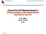 March 19, 2002 SLAC - slide 1