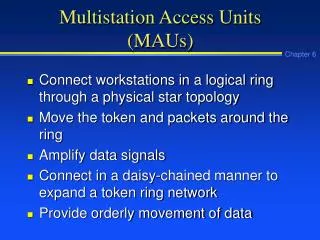 Multistation Access Units (MAUs)