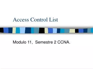 access control list
