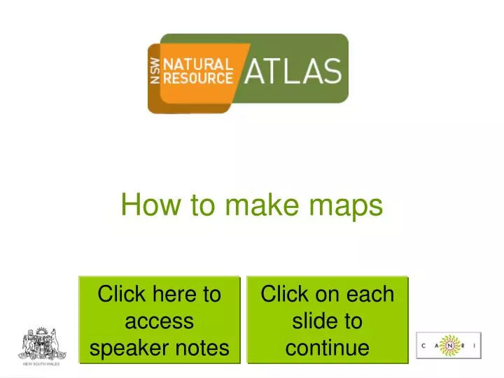 how to make maps