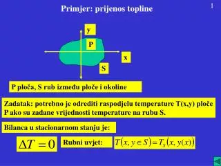 primjer prijenos topline