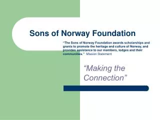 Sons of Norway Foundation