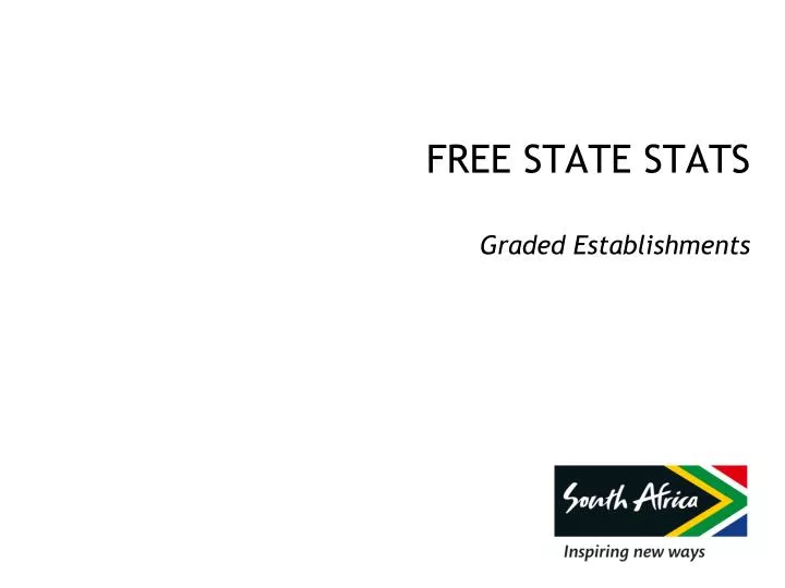 free state stats graded establishments