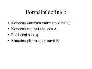 form ln definice