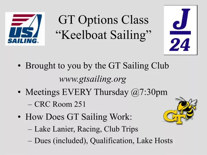 gt options class keelboat sailing