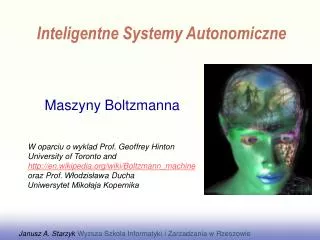 maszyny boltzmann a