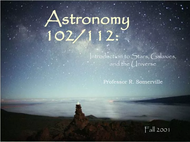 astronomy 102 112