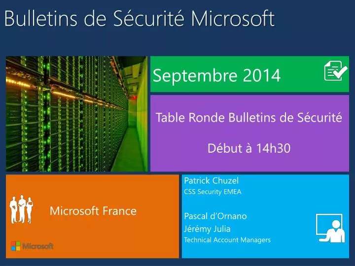 bulletins de s curit microsoft