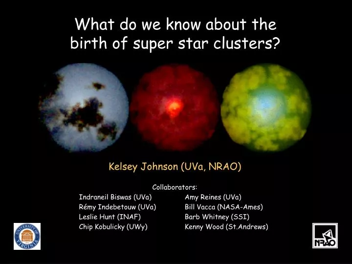 what do we know about the birth of super star clusters