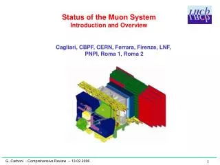 Status of the Muon System Introduction and Overview