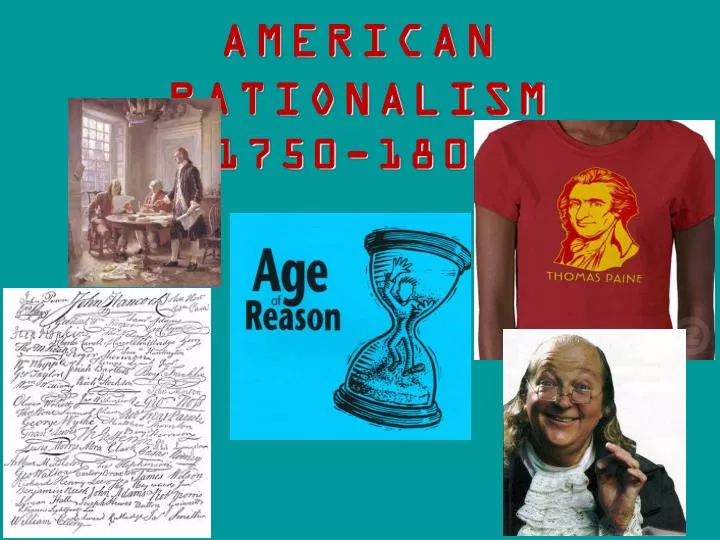 american rationalism 1750 1800